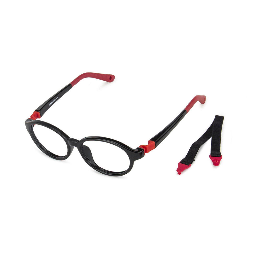 Hooper Online Black Full Rim Round right side