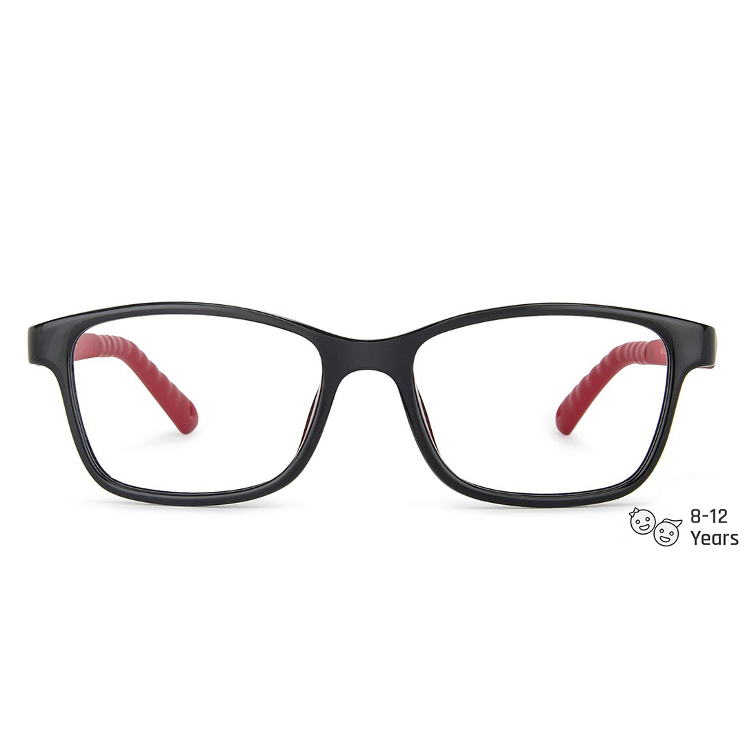Hooper Online Black Full Rim Rectangle left side