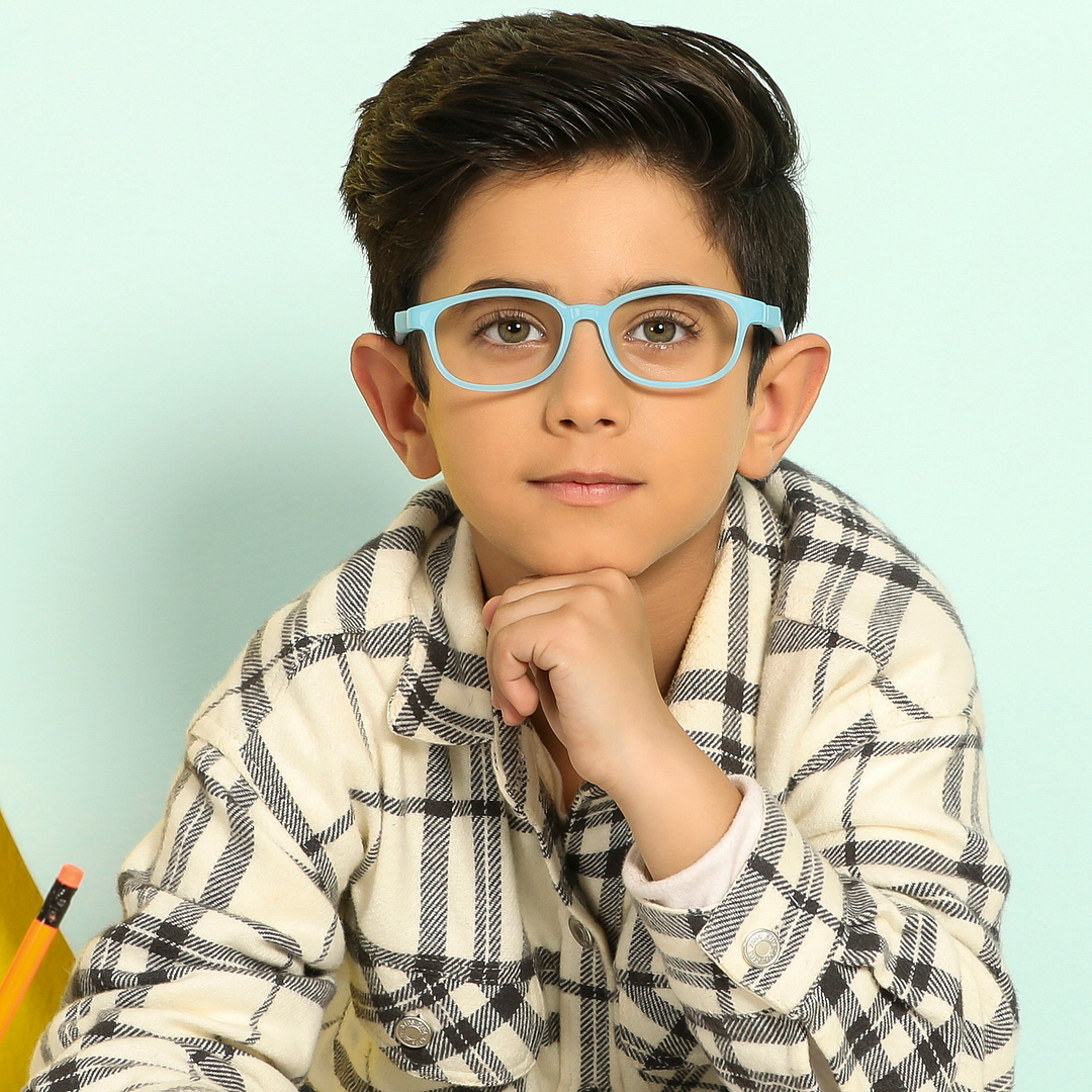 Hooper Online Sky Blue Full Rim Round right side