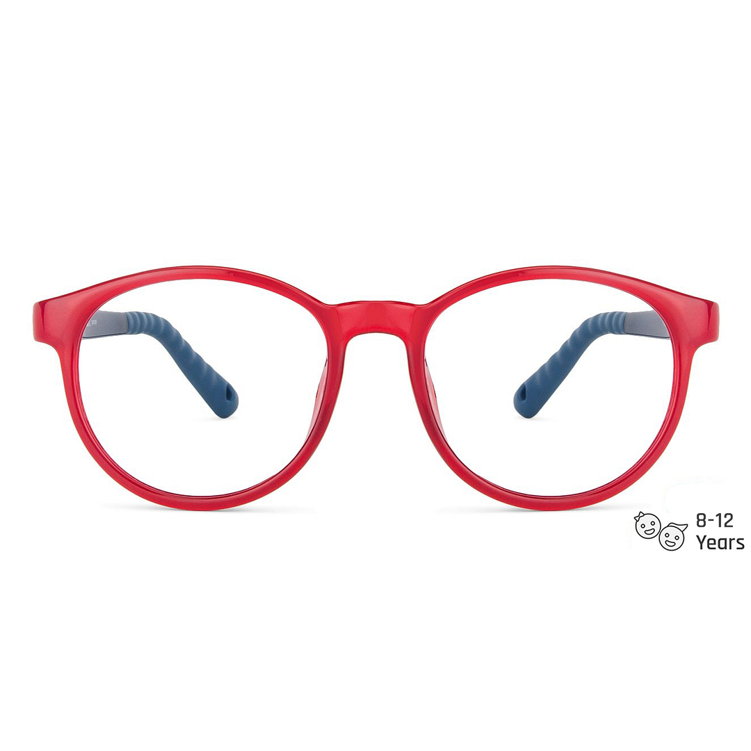 Hooper Online Red Full Rim Round left side