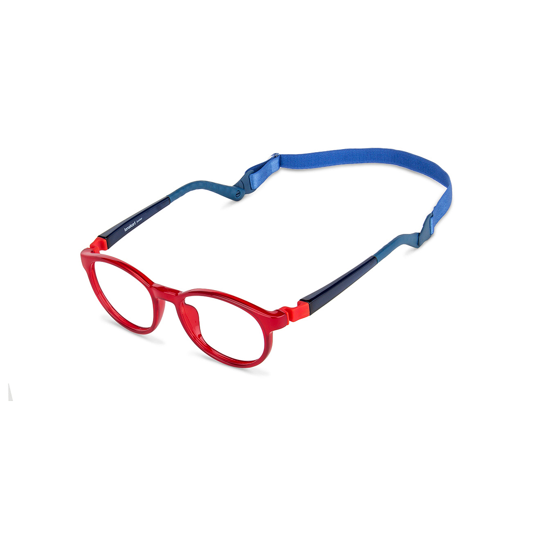 Hooper Online Red Full Rim Round left side