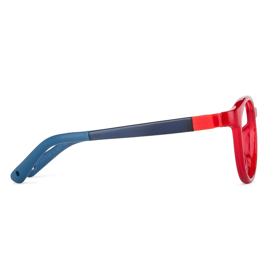 Hooper Online Red Full Rim Round right side