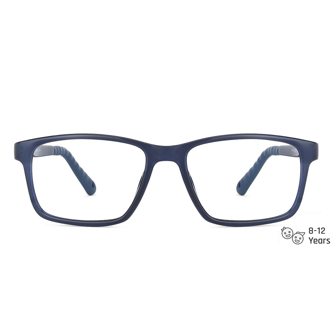 Hooper Online Sky Blue Full Rim Rectangle left side