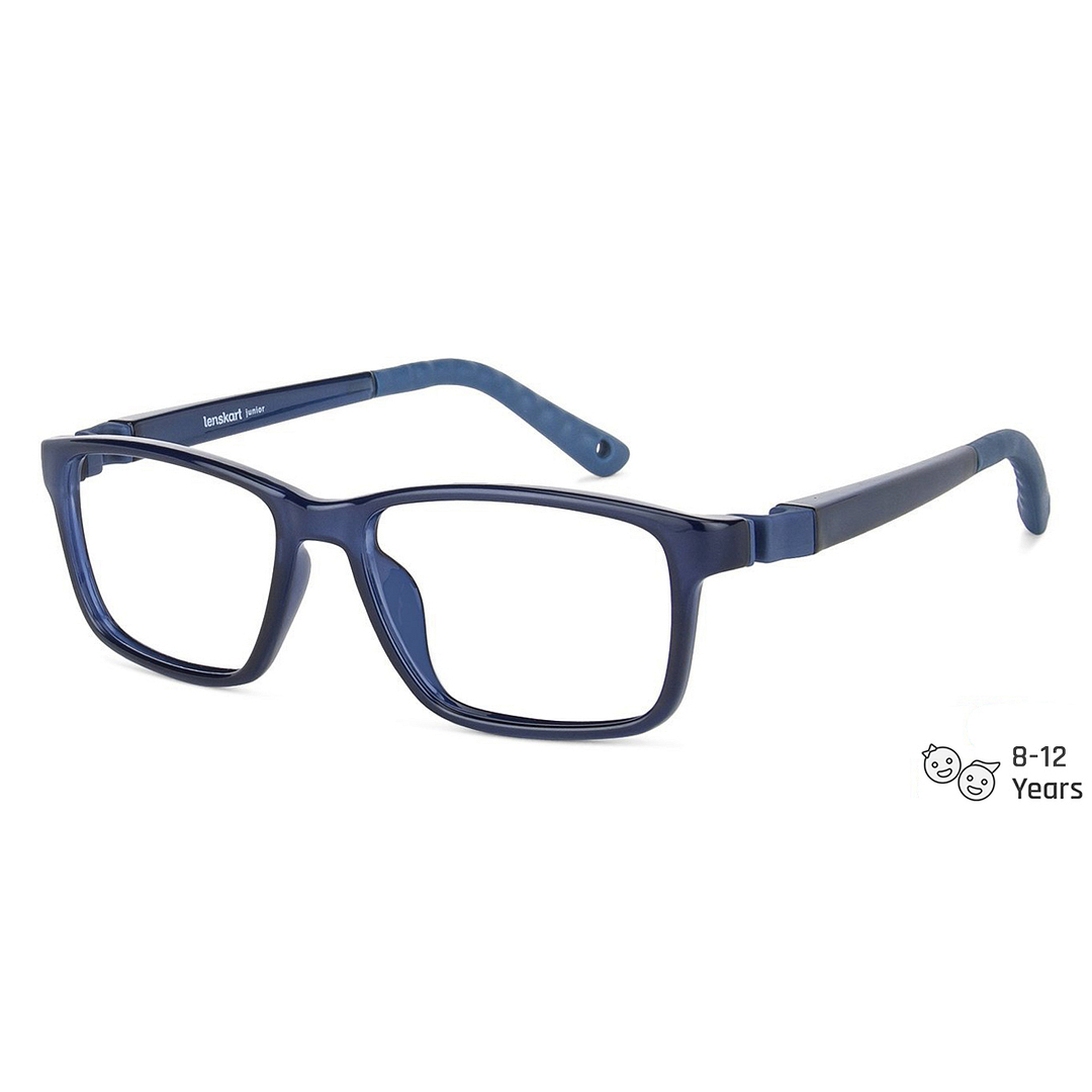 Hooper Online Sky Blue Full Rim Rectangle right side