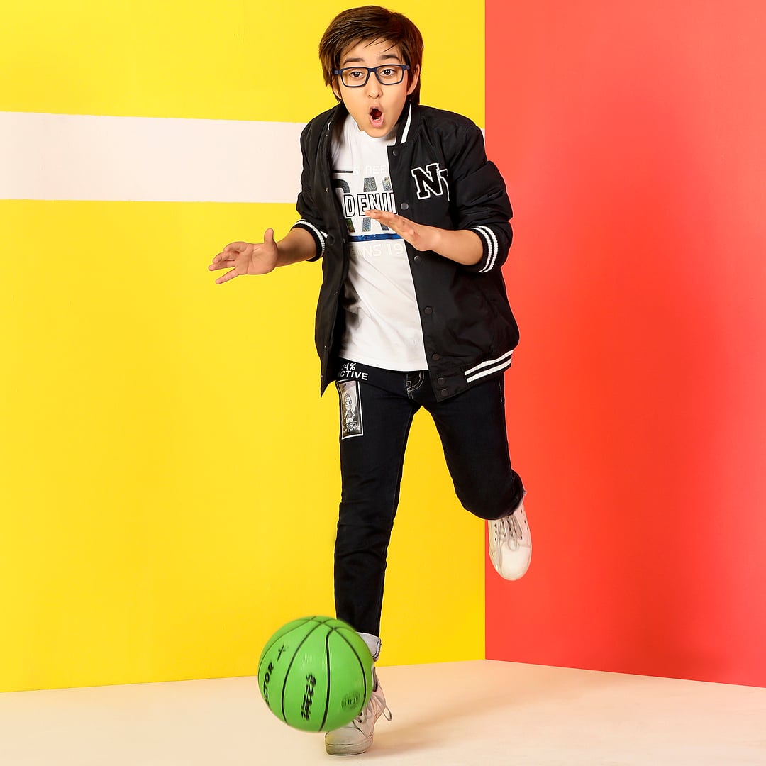 Hooper Online Sky Blue Full Rim Rectangle right side