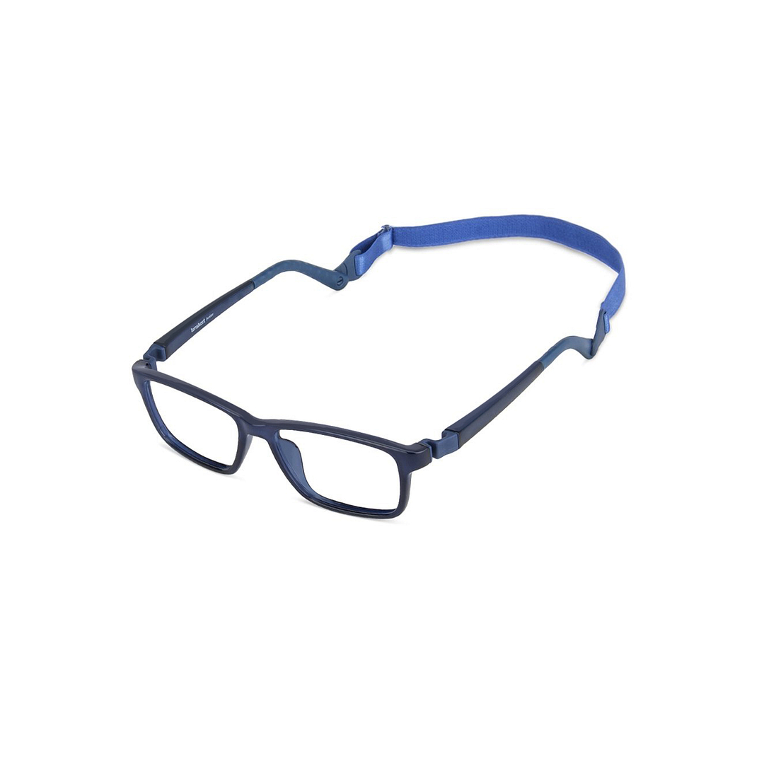 Hooper Online Sky Blue Full Rim Rectangle left side