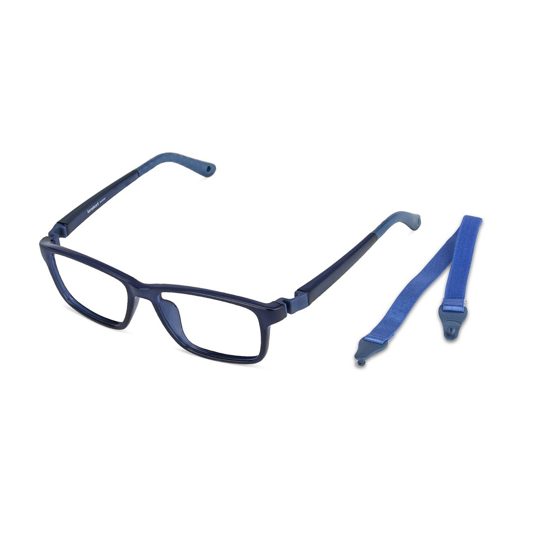 Hooper Online Sky Blue Full Rim Rectangle right side