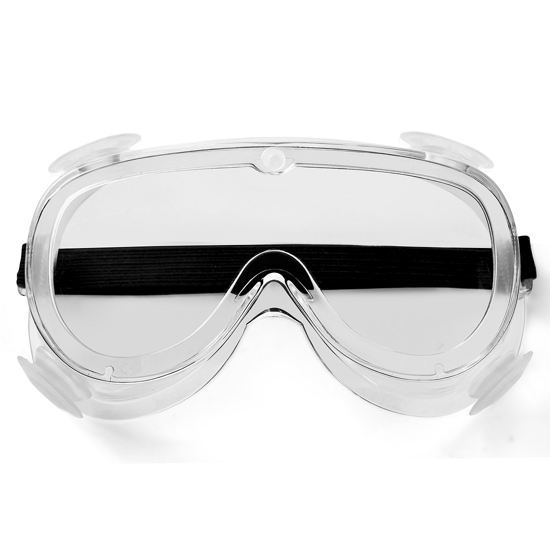 Lenskart Safety Goggles Transparent Black Full Rim Square  Size-137  Lenskart Safety Goggles L E13331-C1 right side