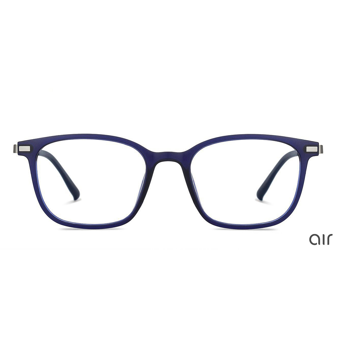 Lenskart Air Online Sky Blue Full Rim Rectangle left side