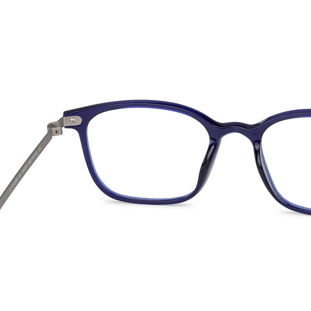 Lenskart Air Online Sky Blue Full Rim Rectangle right side