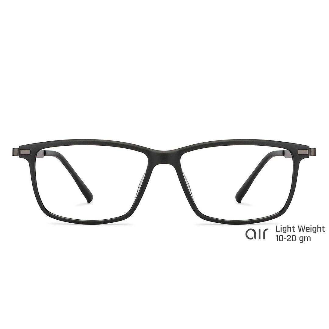 Lenskart Air Online Black Full Rim Rectangle left side