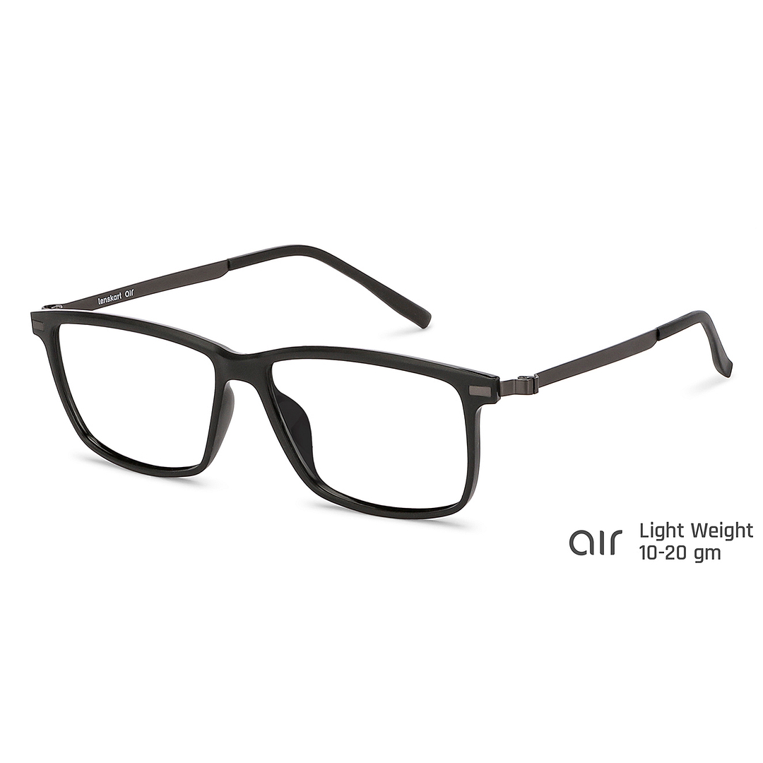 Lenskart Air Online Black Full Rim Rectangle right side