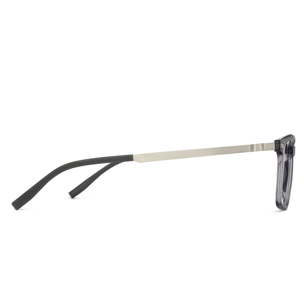 Lenskart Air Online Gray Transparent Full Rim Rectangle left side