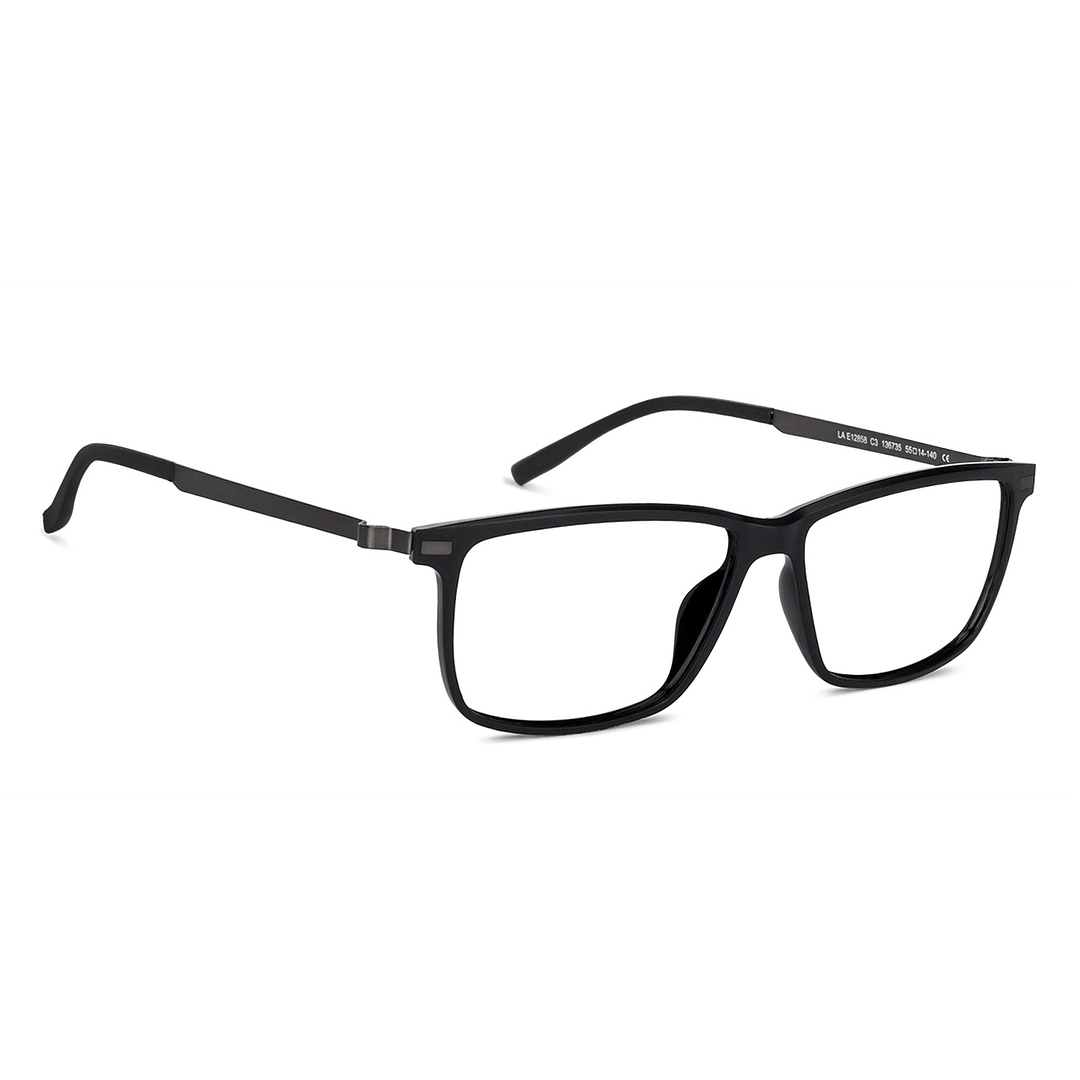 Lenskart Air Online Black Full Rim Rectangle left side