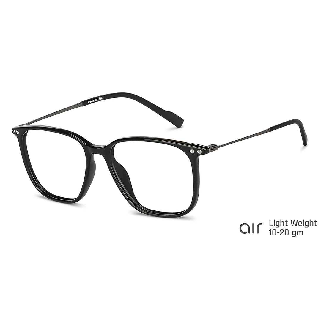 Lenskart Air Online Black Full Rim Square right side