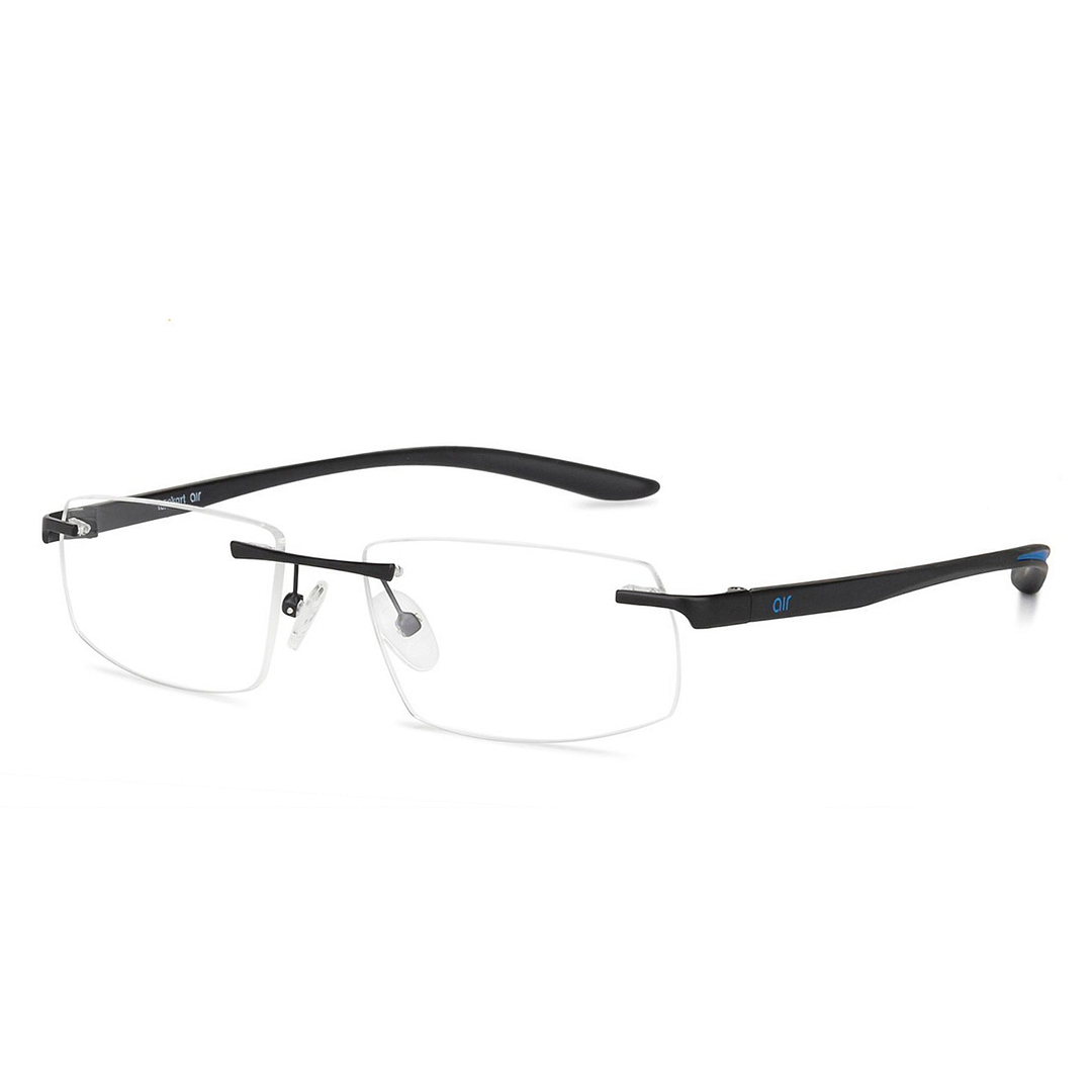 Lenskart Air Online Black Rimless Rectangle right side