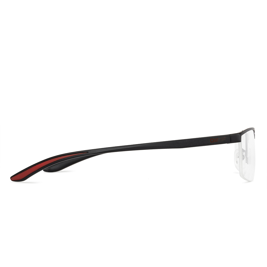 Lenskart Air Online Black Half Rim Rectangle right side