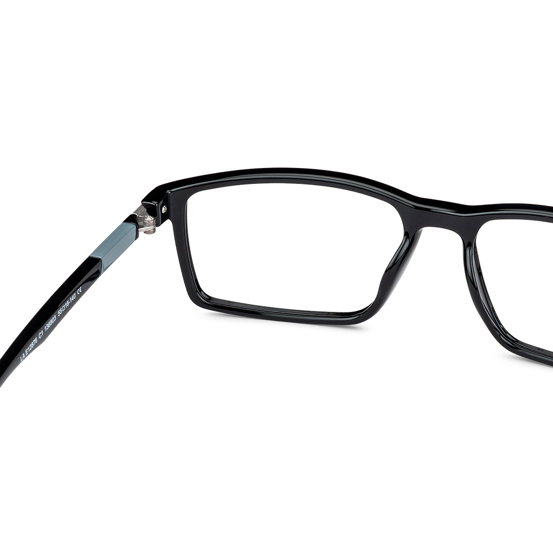 Lenskart Air Online Black Full Rim Rectangle left side
