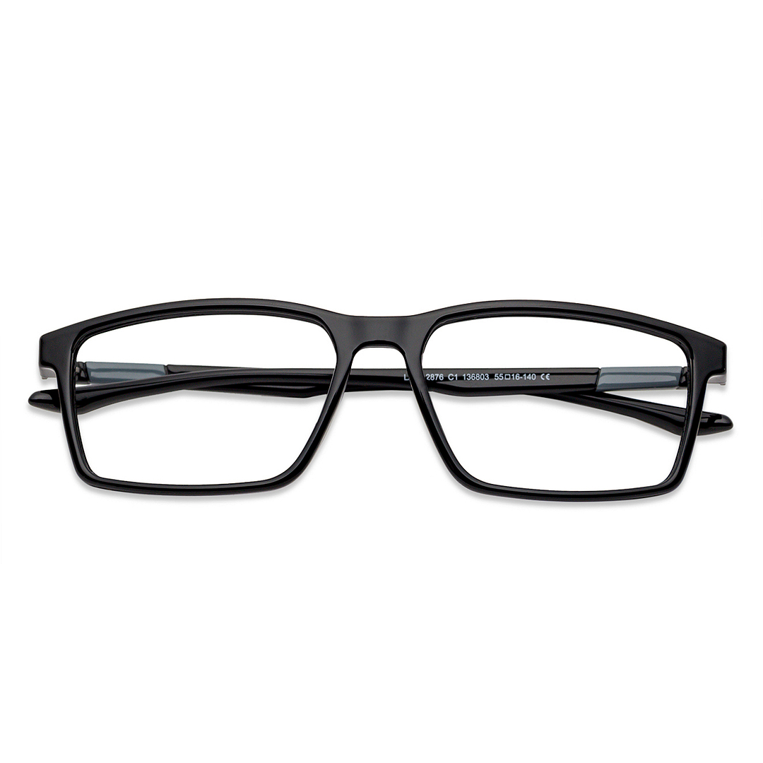 Lenskart Air Online Black Full Rim Rectangle right side