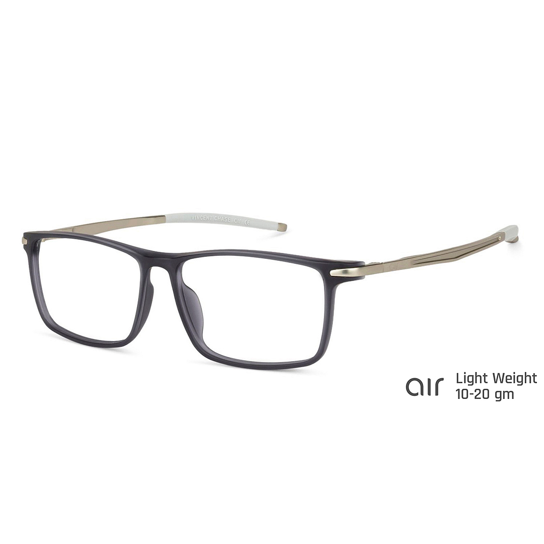 Lenskart Air Online Light Gray Full Rim Rectangle right side