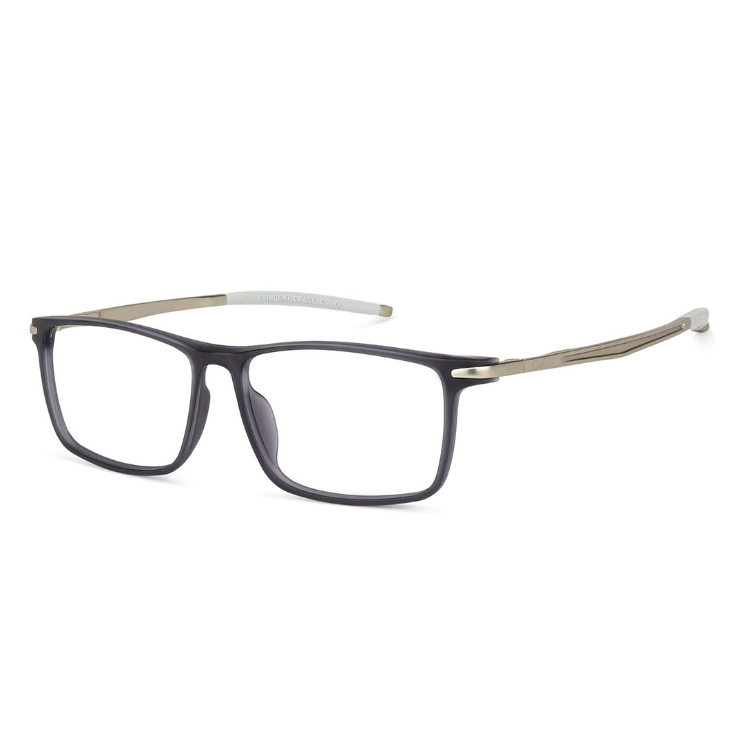 Lenskart Air Online Light Gray Full Rim Rectangle left side