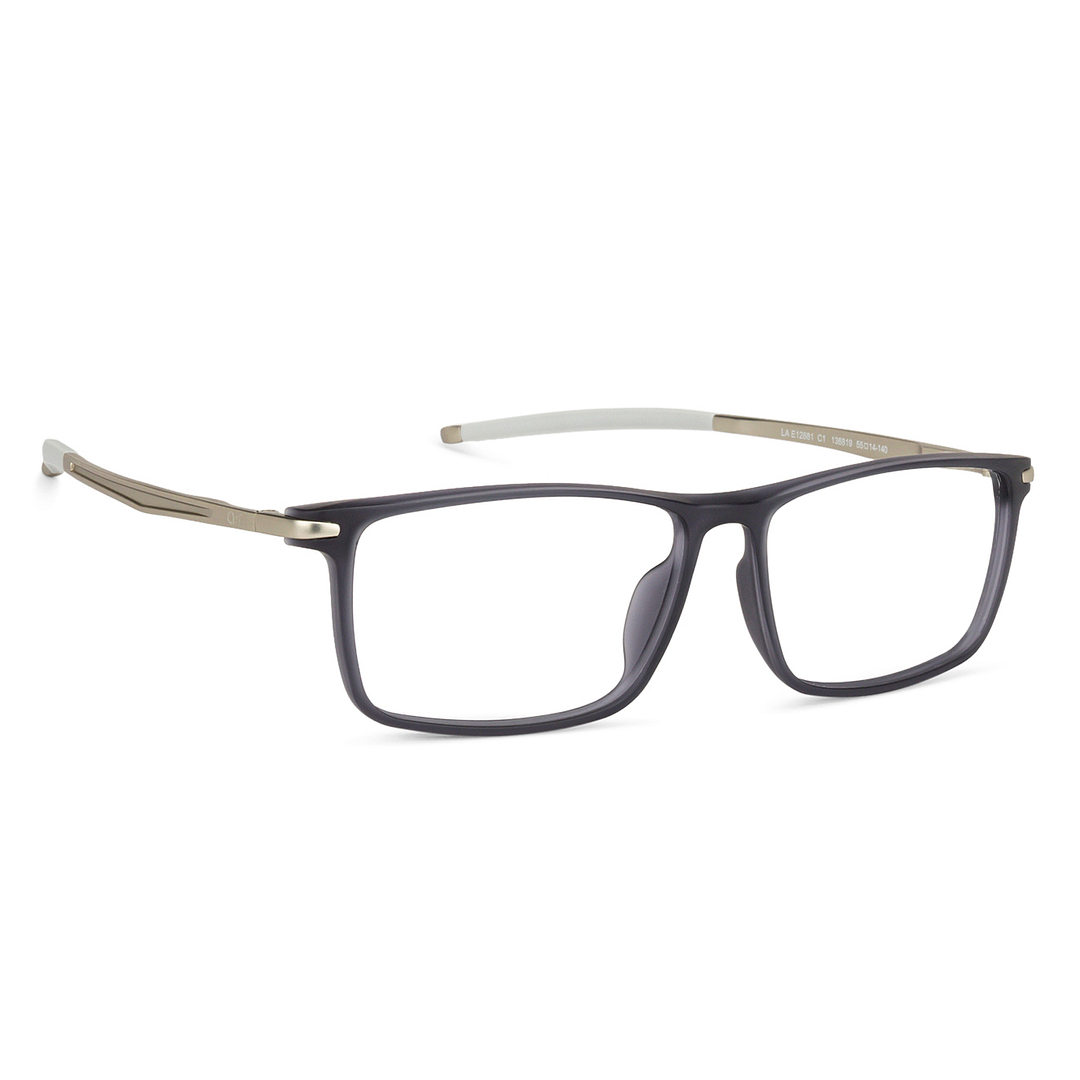 Lenskart Air Online Light Gray Full Rim Rectangle left side