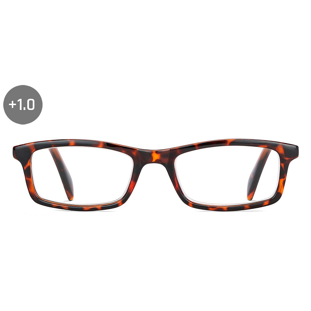 Lenskart READERS Brown Dark Brown Full Rim Rectangle Lenskart READERS LP E11058 Only for 1 Prefitted Powers left side