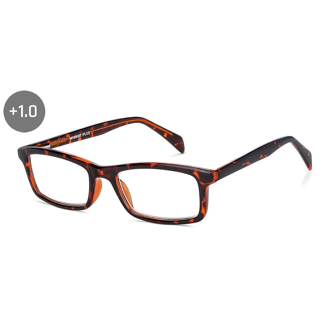 Lenskart READERS Brown Dark Brown Full Rim Rectangle Lenskart READERS LP E11058 Only for 1 Prefitted Powers right side