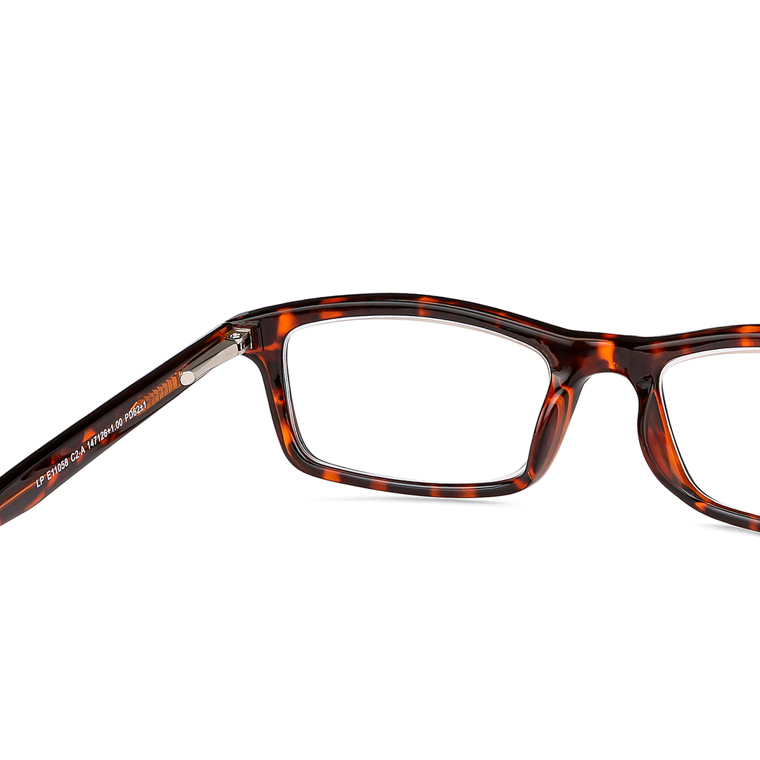Lenskart READERS Brown Dark Brown Full Rim Rectangle Lenskart READERS LP E11058 Only for 1 Prefitted Powers right side