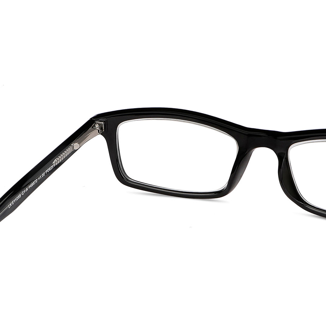 Lenskart READERS Black Black Full Rim Rectangle Lenskart READERS LK E11058 Only for 1 Prefitted Powers right side