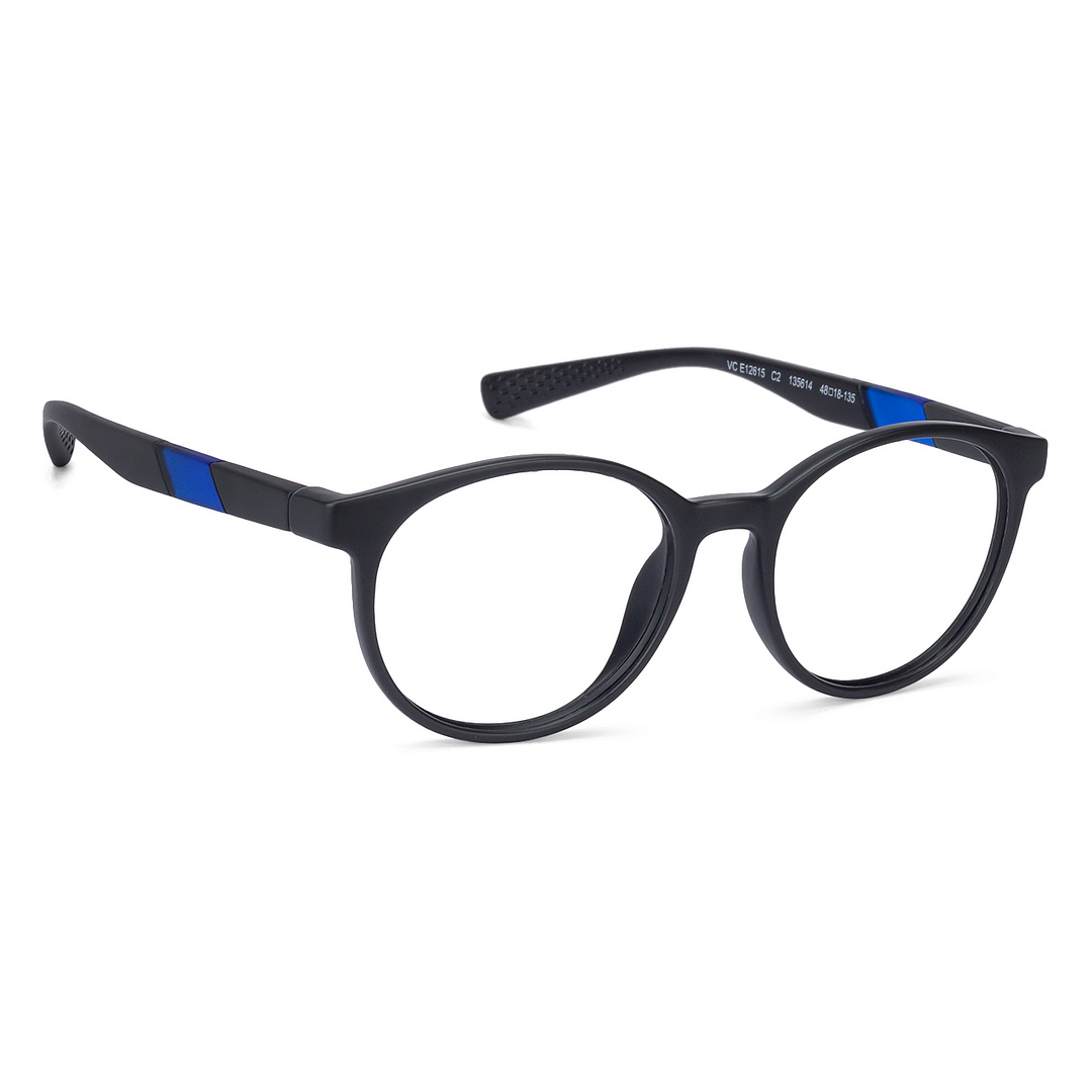Lenskart Air Online Black Full Rim Round left side