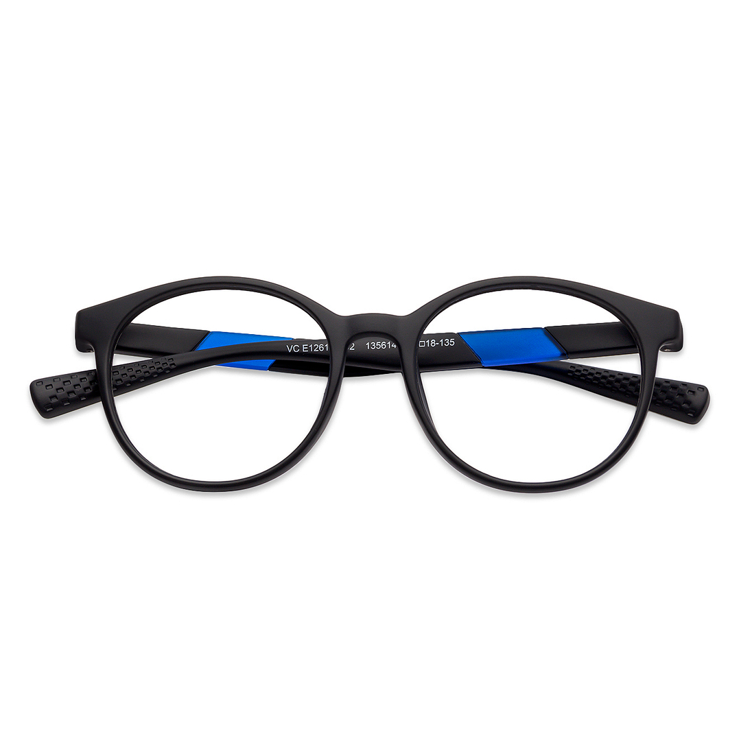 Lenskart Air Online Black Full Rim Round right side