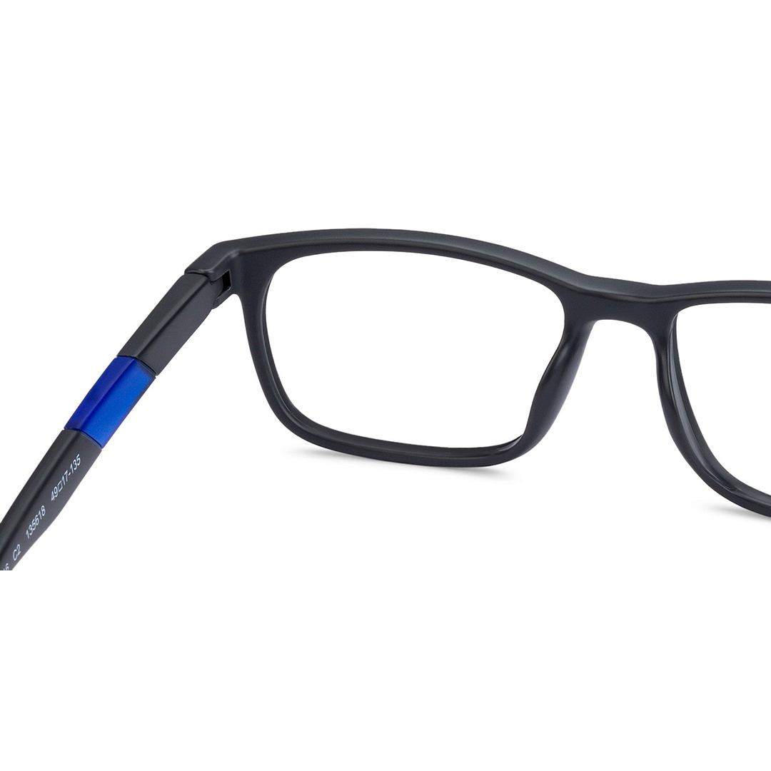 Lenskart Air Online Black Full Rim Rectangle left side