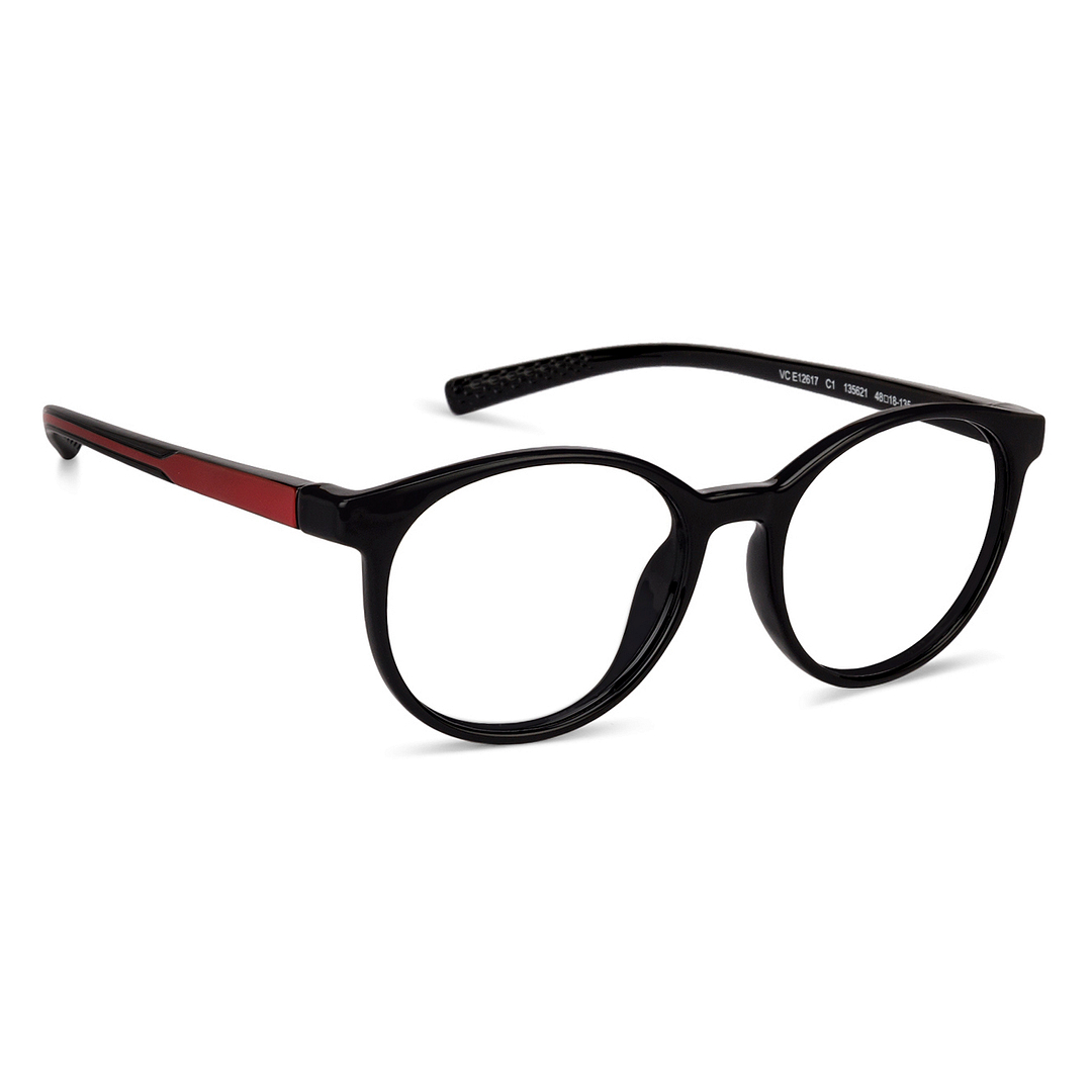 Lenskart Air Online Black Full Rim Round right side