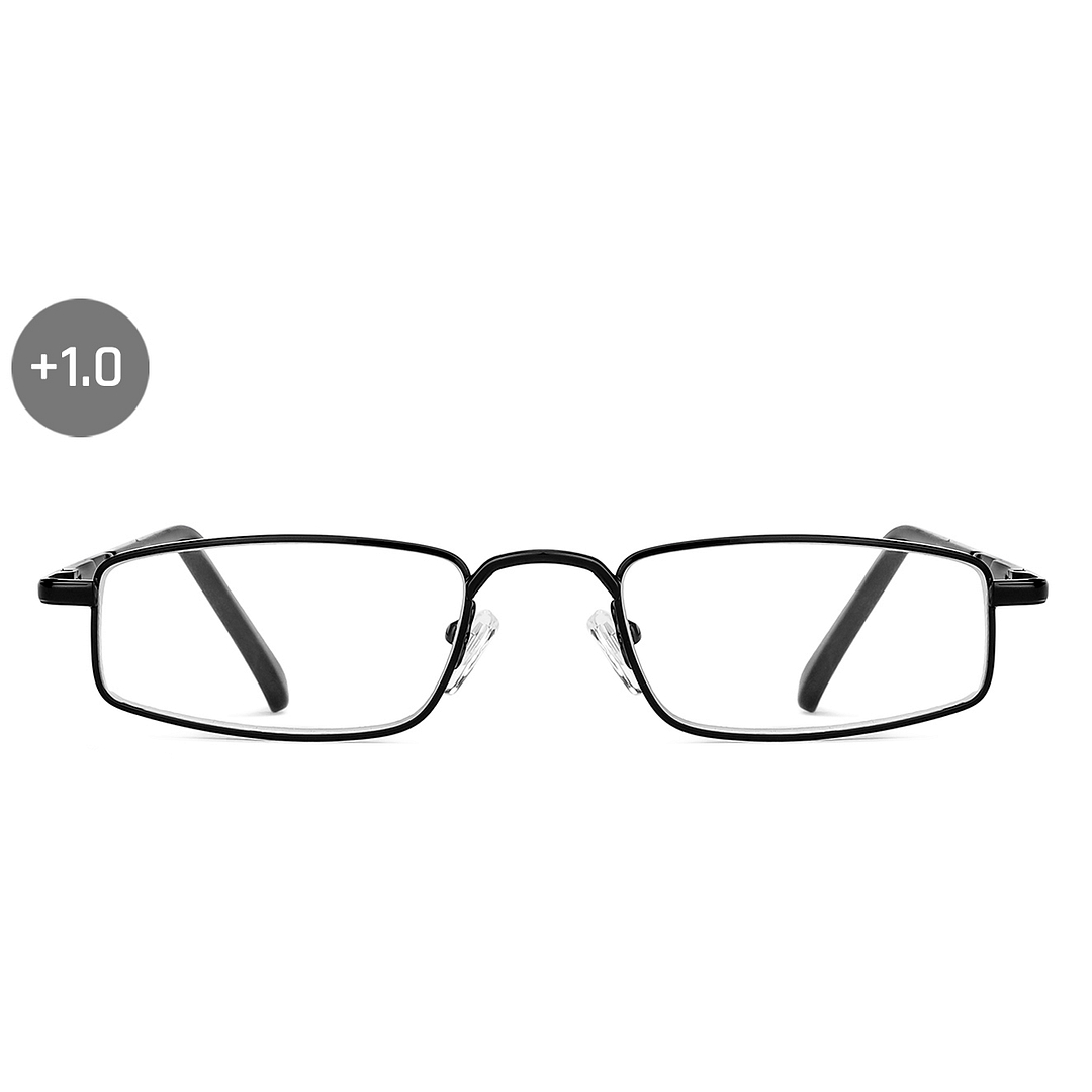 Lenskart READERS Black Black Full Rim Rectangle Lenskart READERS LK E13697 Only for 1 Prefitted Powers left side