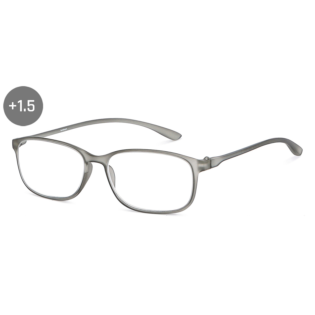 Lenskart READERS Gray Light Gray Full Rim Rectangle Lenskart READERS LK E13698 Only for 1 5 Prefitted Powers right side