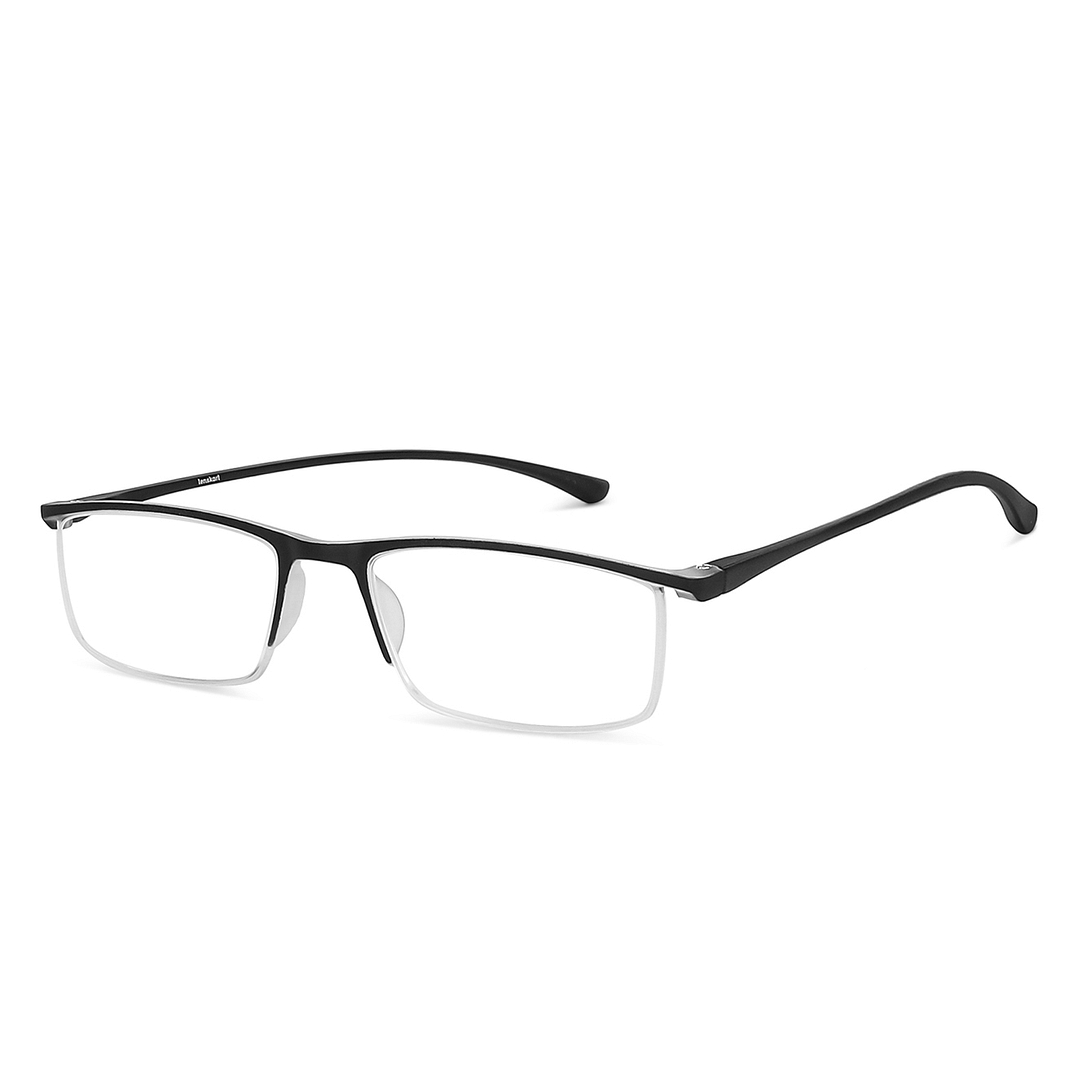 Lenskart READERS Black Black Half Rim Rectangle Lenskart READERS LK E13699 Only for 2 5 Prefitted Powers right side