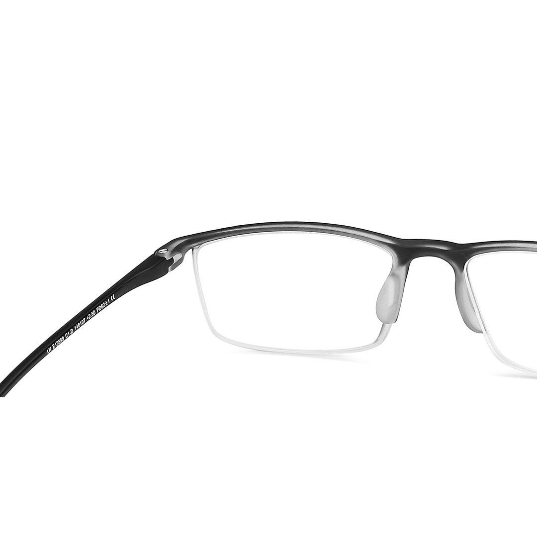 Lenskart READERS Black Black Half Rim Rectangle Lenskart READERS LK E13699 Only for 2 5 Prefitted Powers right side