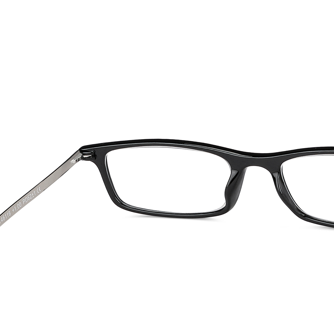 Lenskart READERS Black Black Full Rim Rectangle Lenskart READERS LK E13700 Only for 1 Prefitted Powers right side