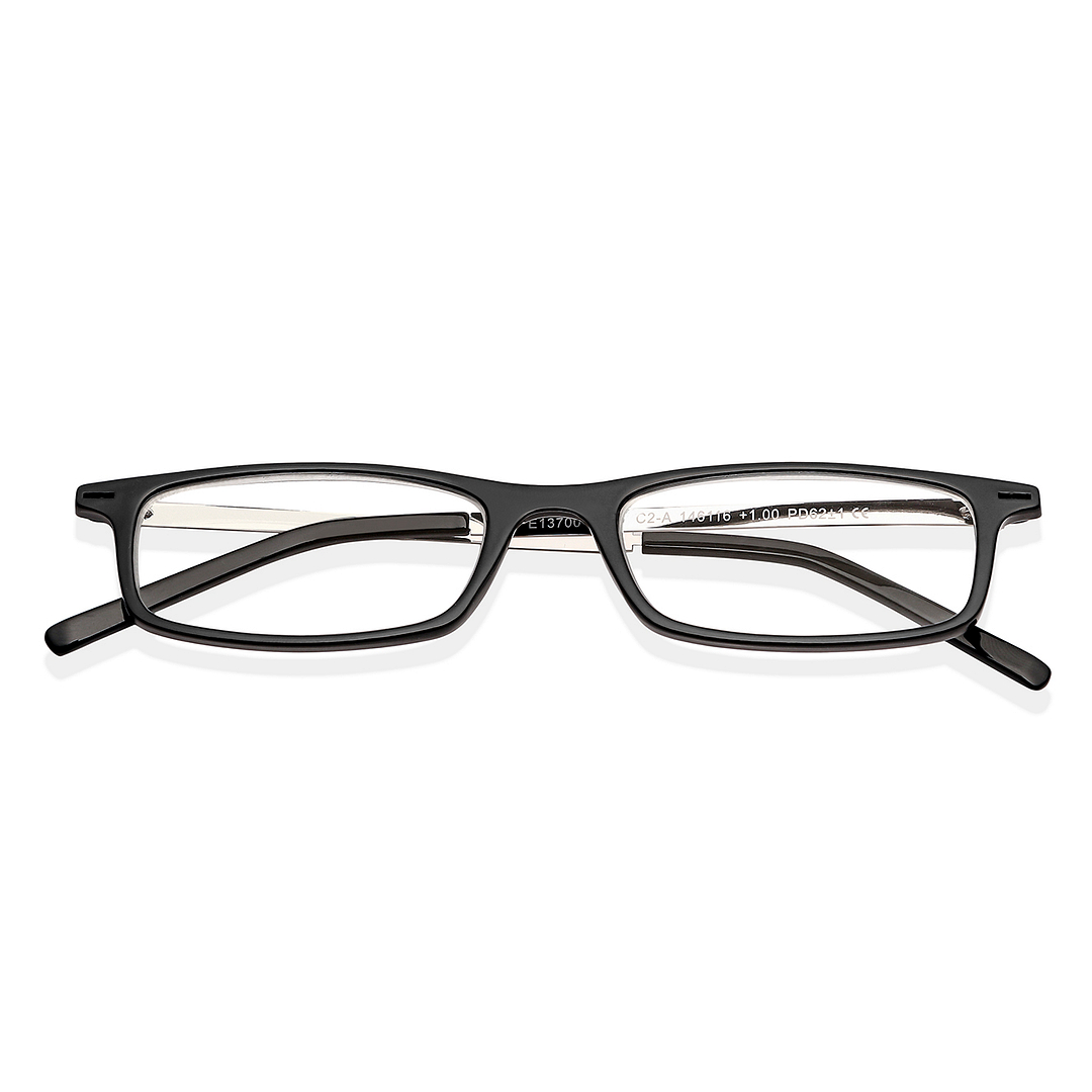 Lenskart READERS Black Black Full Rim Rectangle Lenskart READERS LK E13700 Only for 1 Prefitted Powers left side