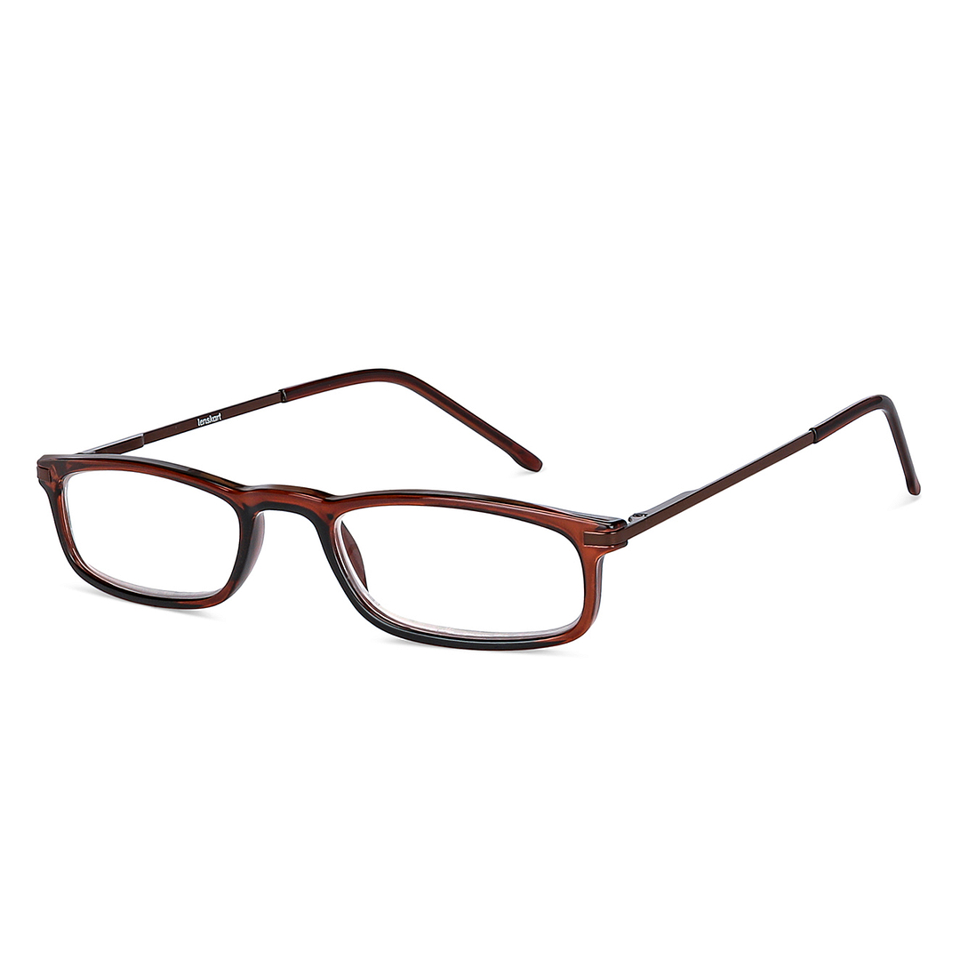 Lenskart READERS Brown Dark Brown Full Rim Rectangle Lenskart READERS LK E13701 Only for 1 Prefitted Powers right side