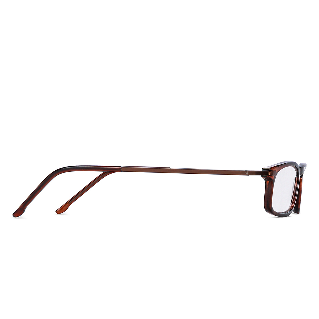 Lenskart READERS Brown Dark Brown Full Rim Rectangle Lenskart READERS LK E13701 Only for 1 Prefitted Powers left side