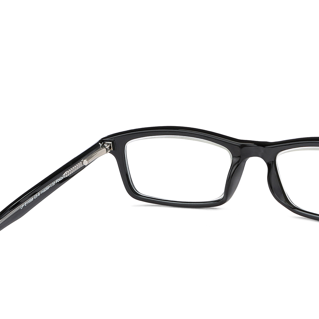 Lenskart READERS Black Black Full Rim Rectangle Lenskart READERS LP E11058 Only for 1 5 Prefitted Powers right side
