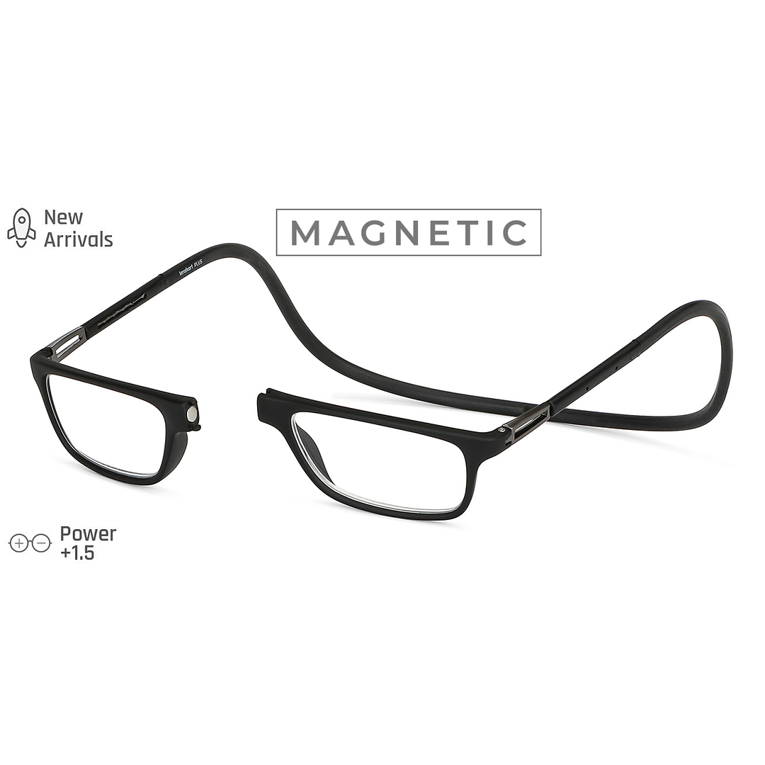 LENSKART PREMIUM READERS Black Black Full Rim Rectangle LENSKART PREMIUM READERS LP E13915 Only for 1 5 Prefitted Powers right side