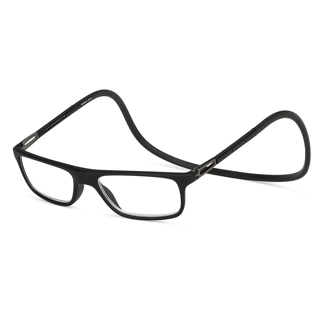 LENSKART PREMIUM READERS Black Black Full Rim Rectangle LENSKART PREMIUM READERS LP E13915 Only for 1 5 Prefitted Powers right side