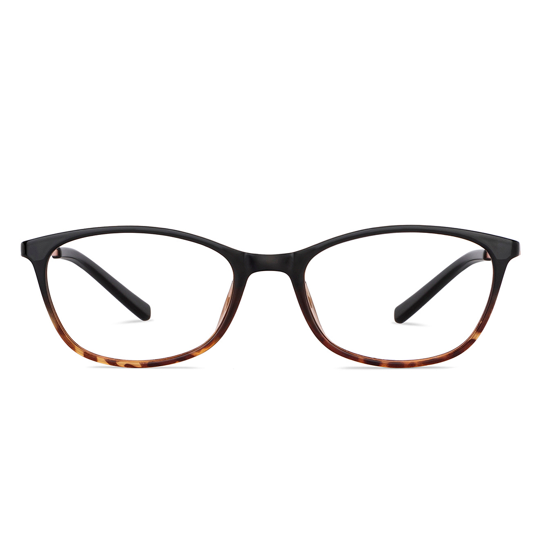 Black Brown Tortoise Gold Full Rim Cat Eye Lenskart Air Comfort LA