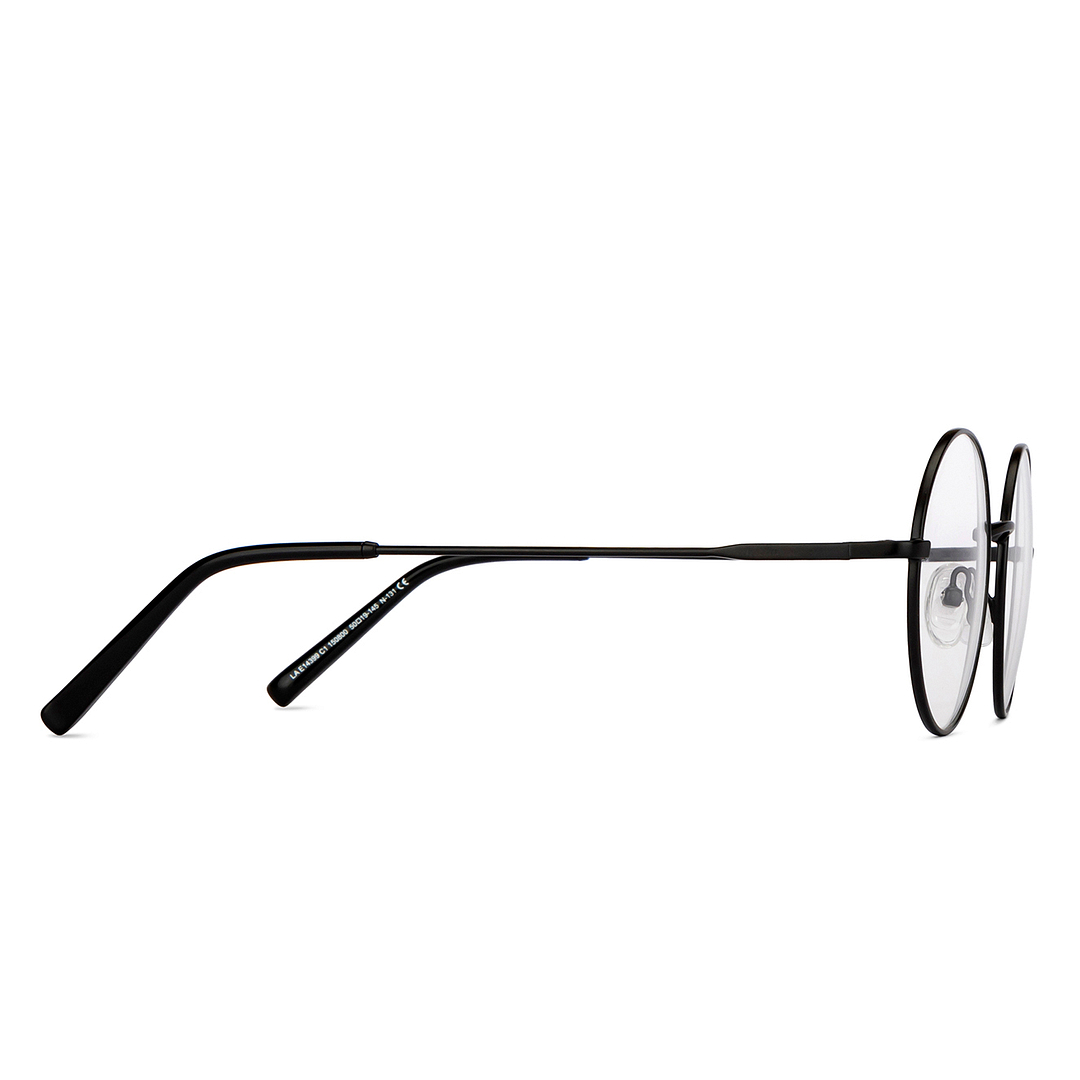Lenskart Air Online Black Full Rim Round left side