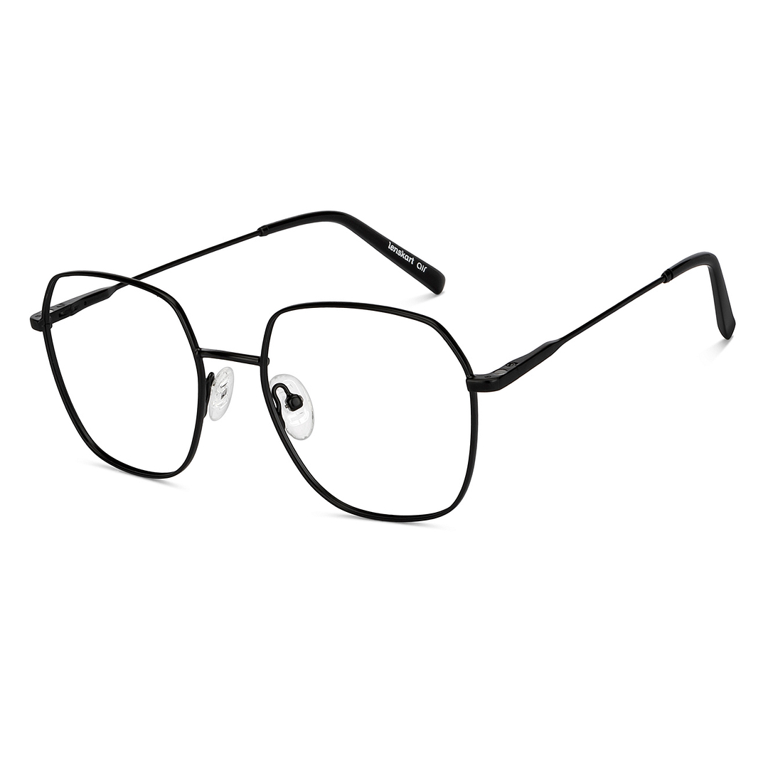 Lenskart Air Online Black Full Rim Square left side