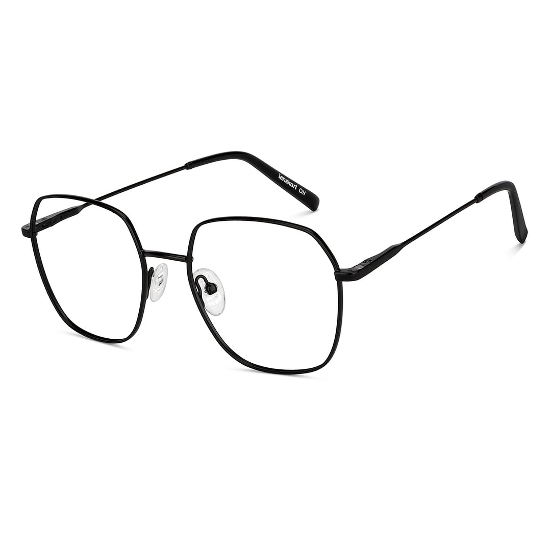 Lenskart Air Online Black Full Rim Square left side