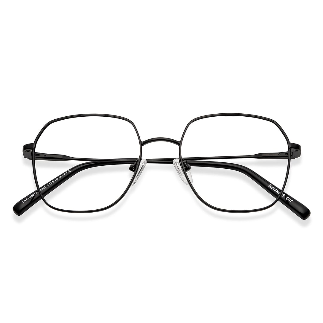 Lenskart Air Online Black Full Rim Square left side